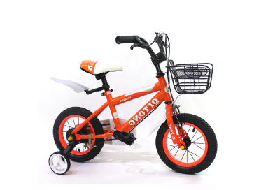 Vélo enfant 12 Pouces 2-5 Ans - Orange