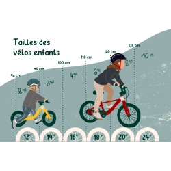 Vélo enfant 12 Pouces 2-5 Ans - Vert