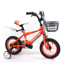 Vélo enfant 16 Pouces 4-7 Ans - Orange