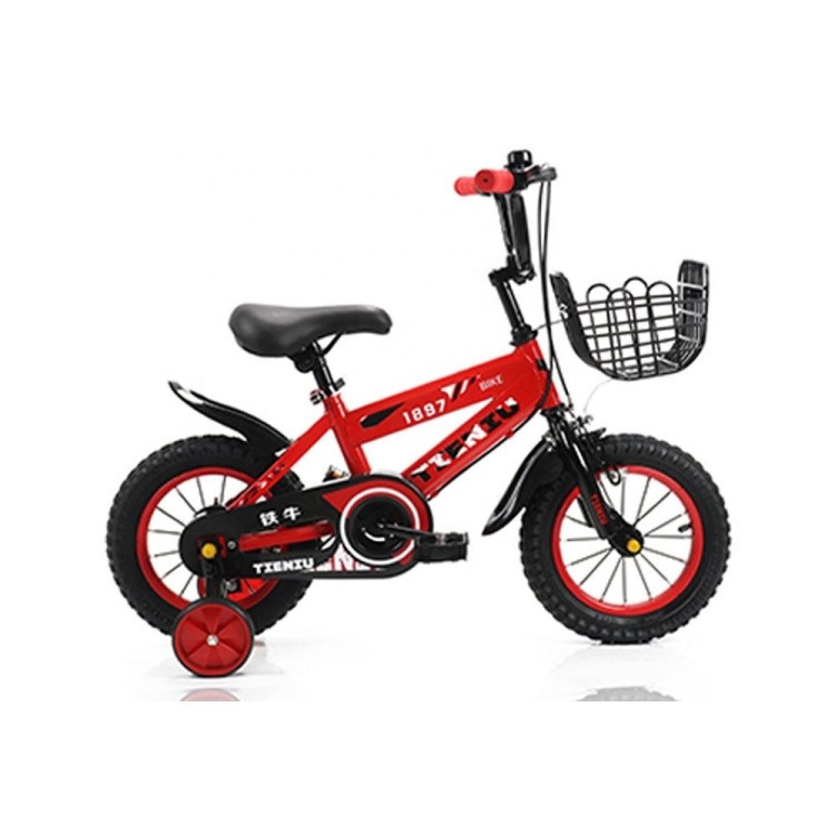 Vélo enfant 16 Pouces 4-7 Ans - Rouge