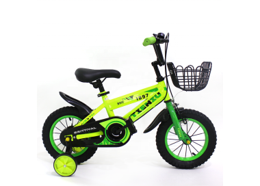 Vélo enfant 12 Pouces 2-5 Ans - Vert